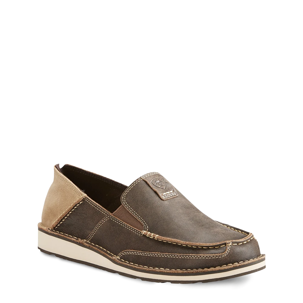 Ariat Men's Cruiser Vintage Bomber Brown Slip-On Shoes 10023208