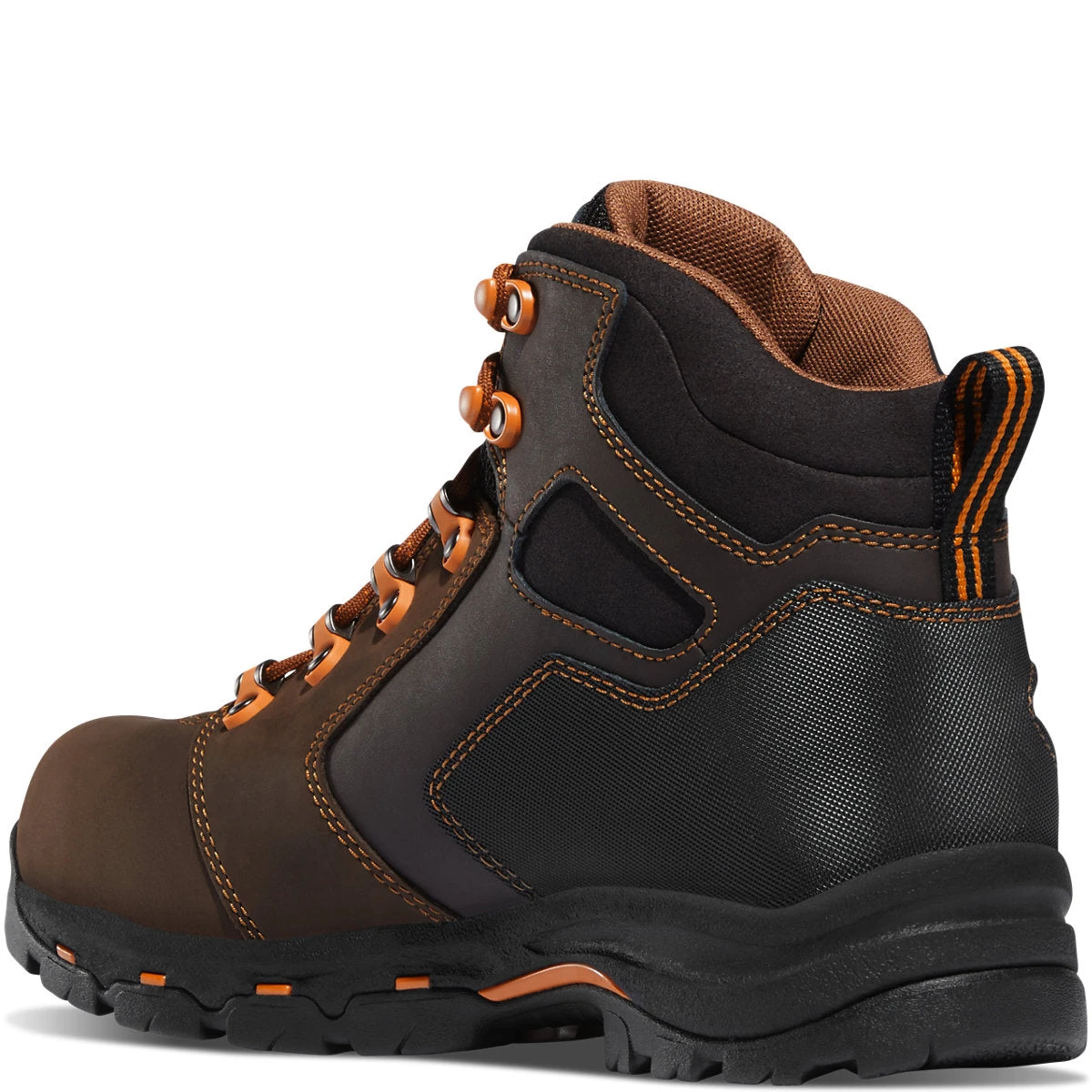 Danner Footwear Men's Vicious 4.5" Brown & Orange Hiking Boots 13858 - Image 4