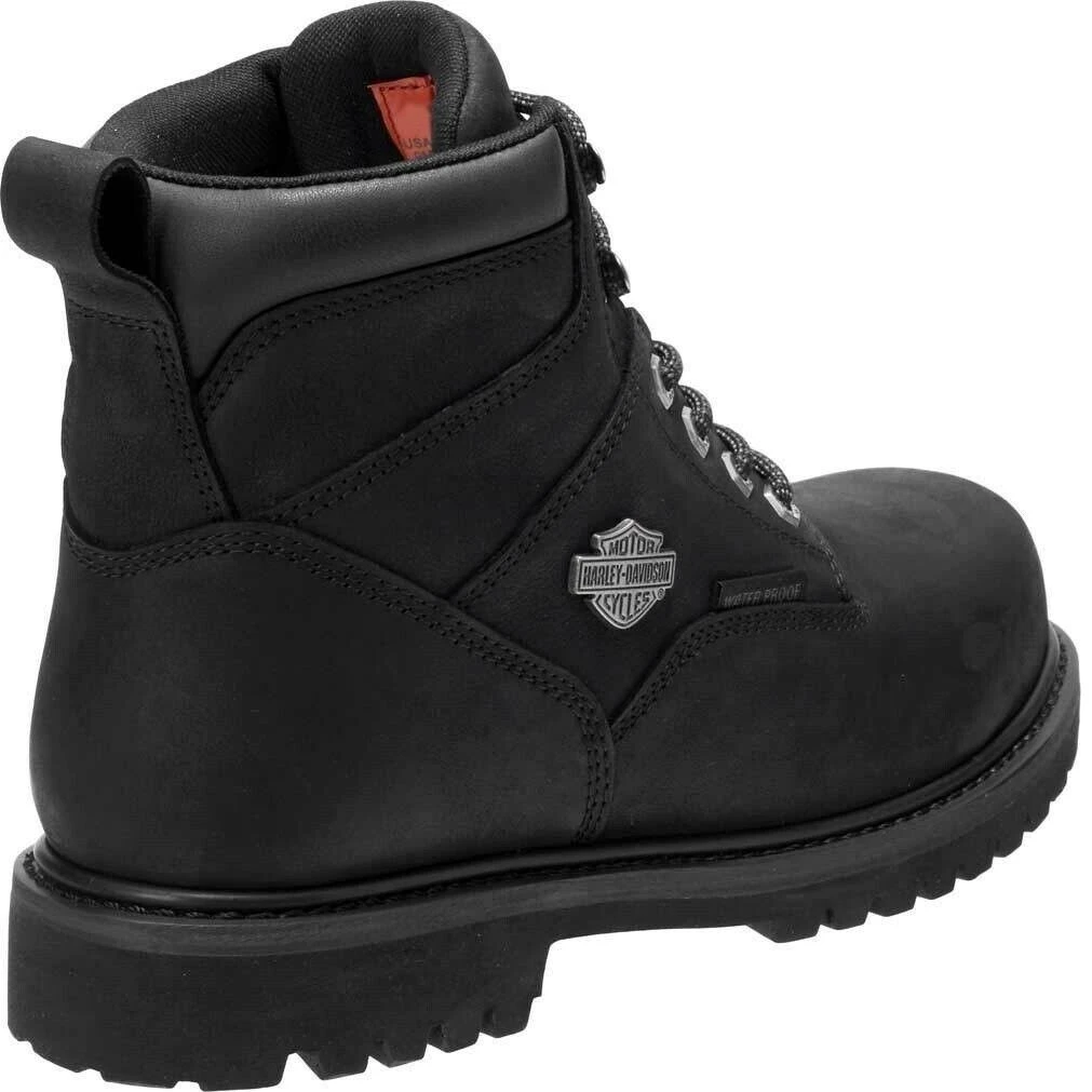 Harley Davidson Men's Gavern Waterproof Motorcycle Boots D93565 - Image 3