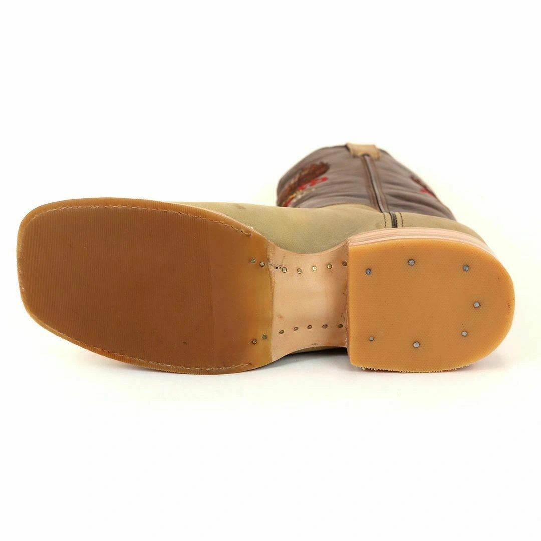 RockinLeather Men's 2nd Amendment Right To Bear Arms Brown Boots 1199 - Image 5