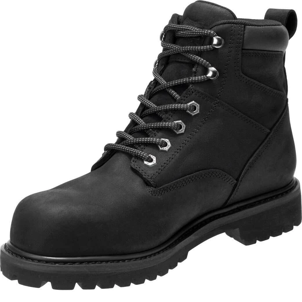 Harley Davidson Men's Gavern Waterproof Motorcycle Boots D93565 - Image 4