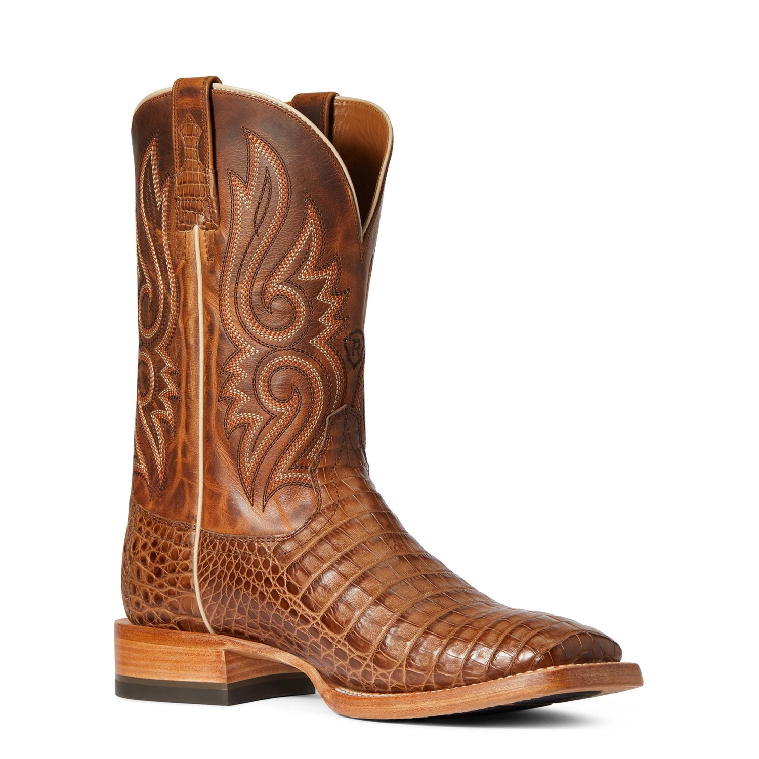 Ariat® Men's Relentless Denton Carmel Tan Exotic Boots 10035923 - Image 5