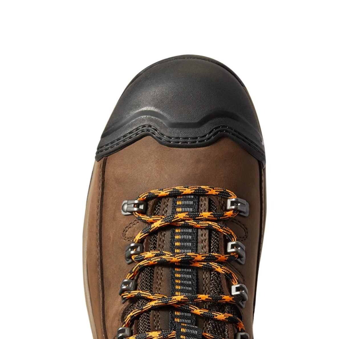 Ariat Men's Endeavor 8" H2O Carbon Toe Chocolate Brown Boots 10038373 - Image 3