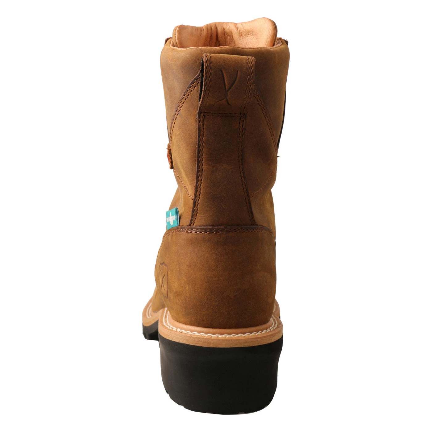 Twisted X Men's Brown Composite Toe 8" Logger Work Boots MLGCW03 - Image 4
