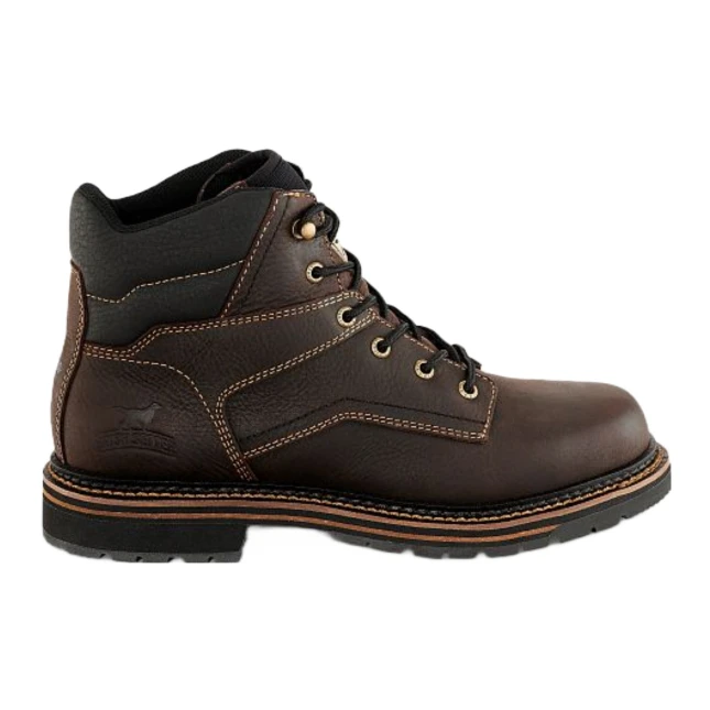 Red Wing Irish Setter Men's 6" Kittson Brown Soft Toe Work Boots 83663 - Image 3