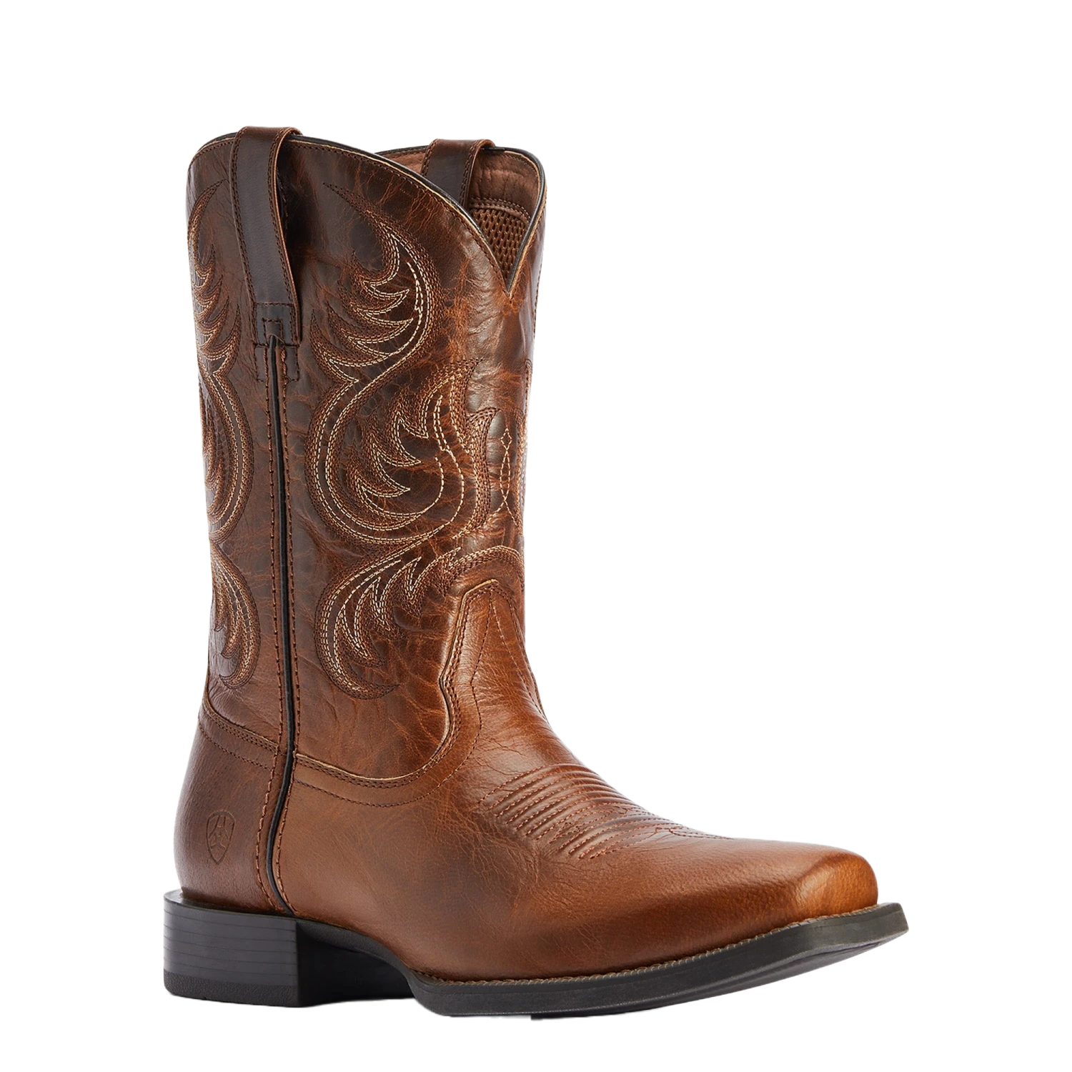 Ariat® Men's Sport Boss Man Rich Cognac Square Toe Boots 10042399