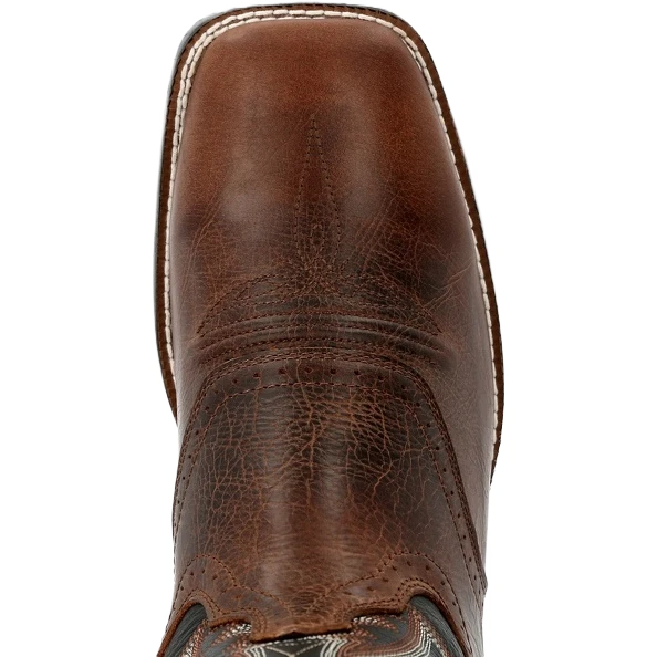 Durango Men's Westward Dark Chestnut An Black Western Boot DDB0351 - Image 2