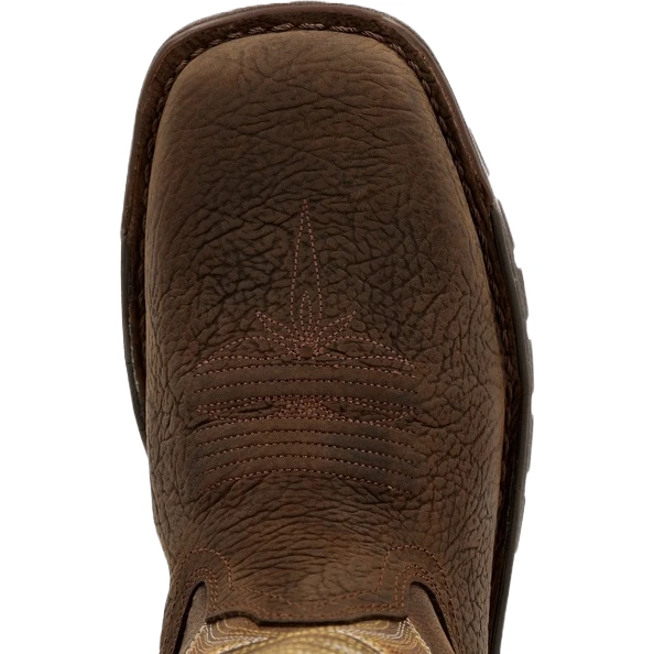 Rocky Men's Legacy 32 Waterproof Toe Brown Western Boots RKW0355 - Image 2