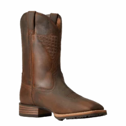 Ariat® Men's Hybrid Fly High Distressed Brown Square Toe Boots 10040419
