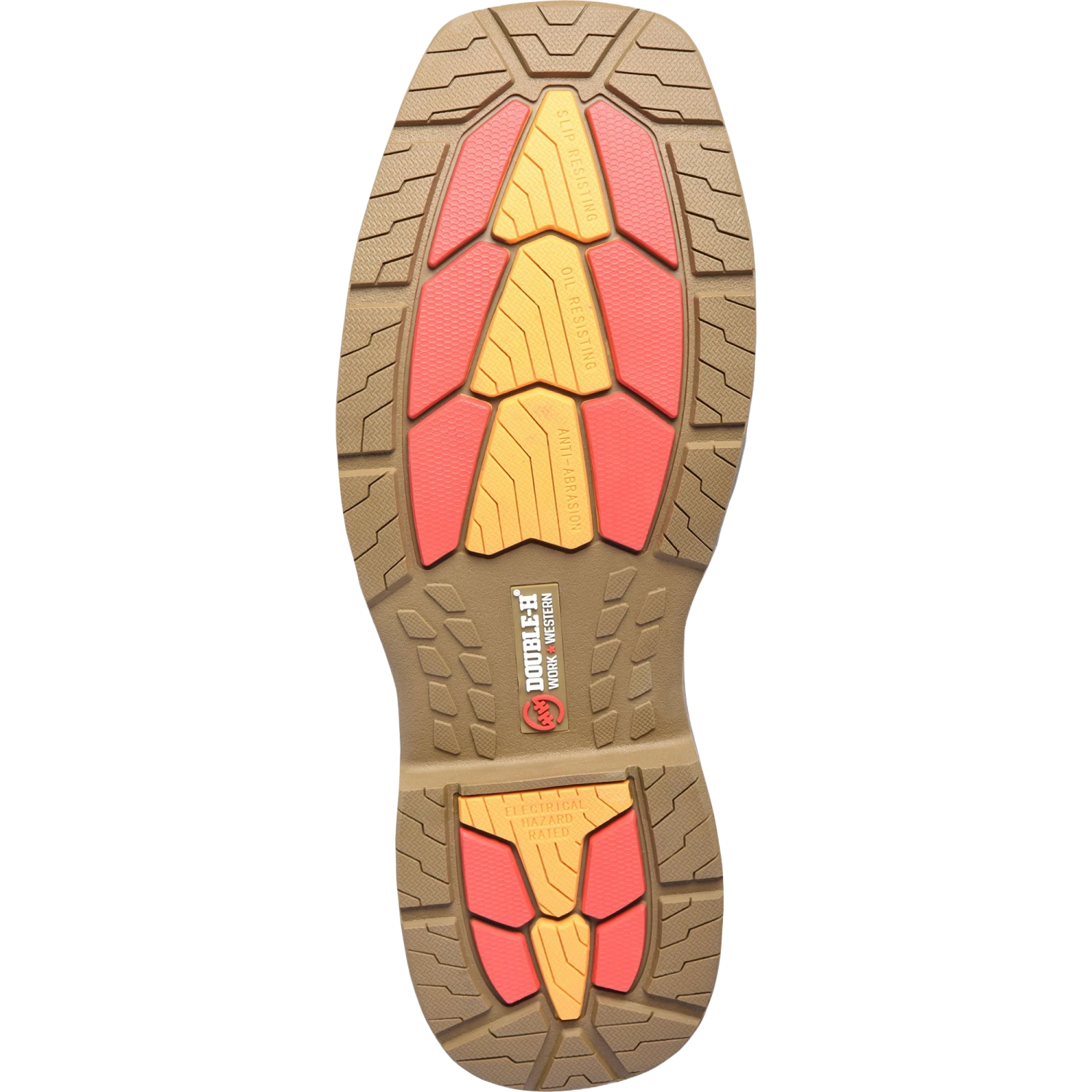 Double H® Phantom Rider Dino Golden Tan Square Toe Roper Boots DH5378 - Image 2