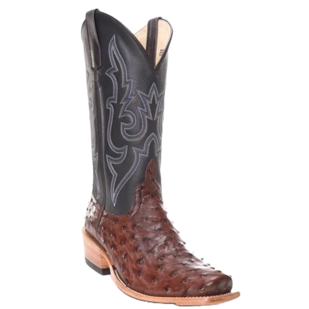 Horse Power Men's Kango Tobacco Full QuillBlack Boots HP9505