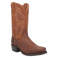 Dan Post® Men's Delray Bay Apache Caiman Tan Exotic Western Boots DP80069
