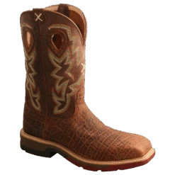 Twisted X Men's Nano Composite Toe Tan Western Work Boots MXBN001