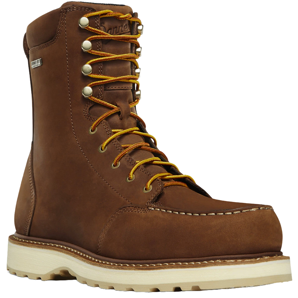 DannerĀ® Men's Cedar River Moc Toe 6" Brown Work Boots 14300