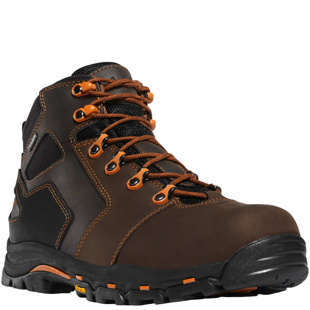 Danner Footwear Men's Vicious 4.5" Brown & Orange Hiking Boots 13858