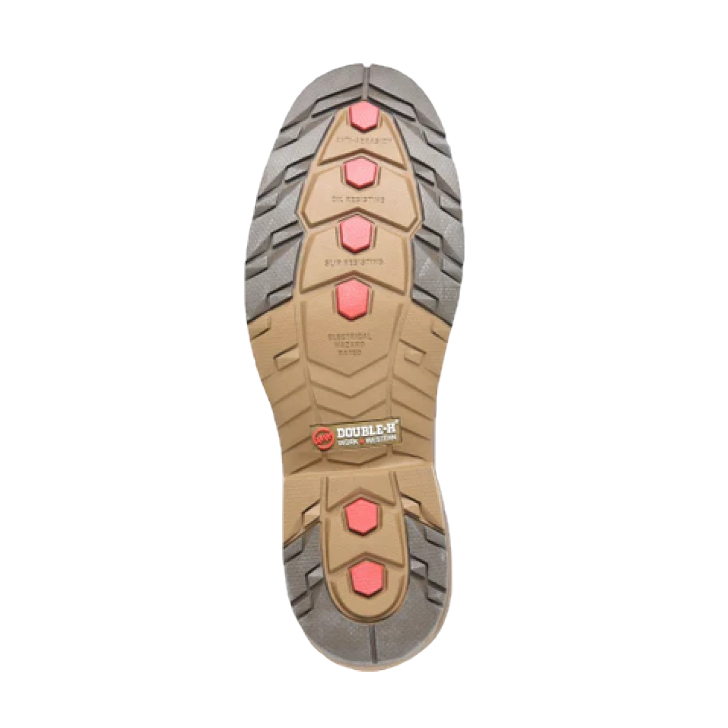 Double H® Men's 12" Cleave Composite Toe Brown Work Boots DH5422 - Image 2