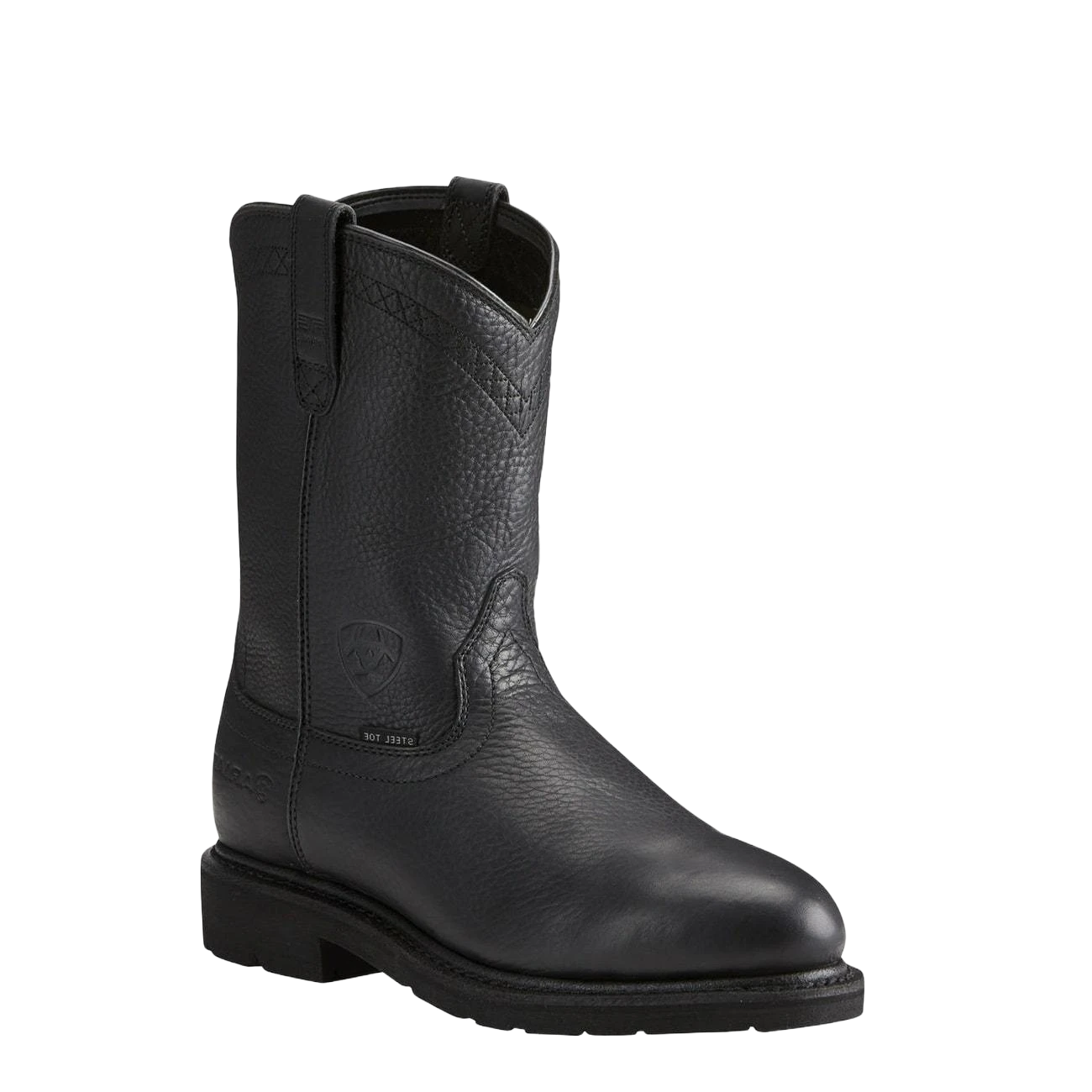 AriatĀ® Men's Sierra Steel Toe Black Work Boots 10021473