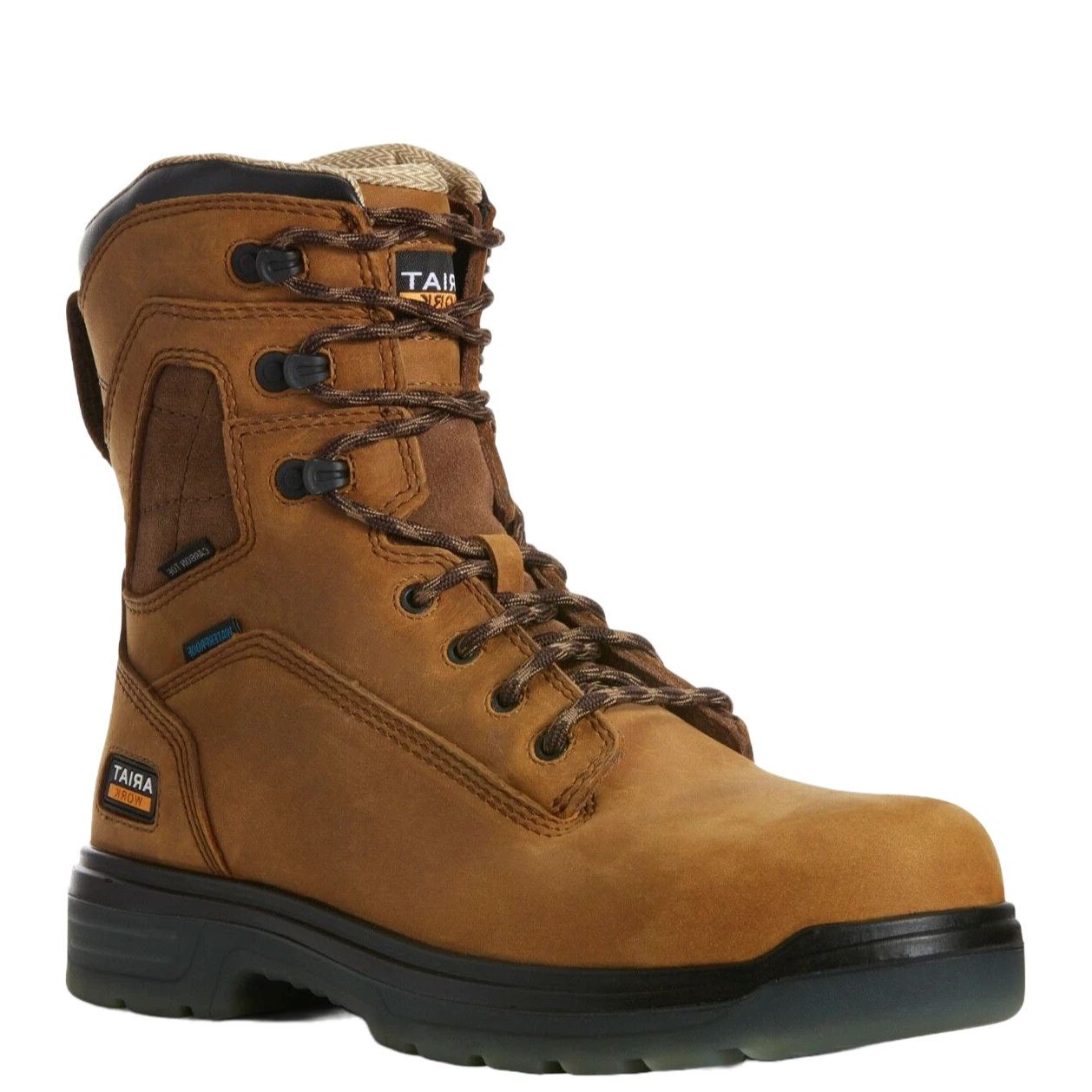 AriatĀ® Men's Turbo 8" H2O Waterproof Composite Toe Work Boots 10027326