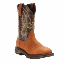 AriatĀ® Men's Workhog XT Bark/Forest H2O Square Toe Boots 10024971