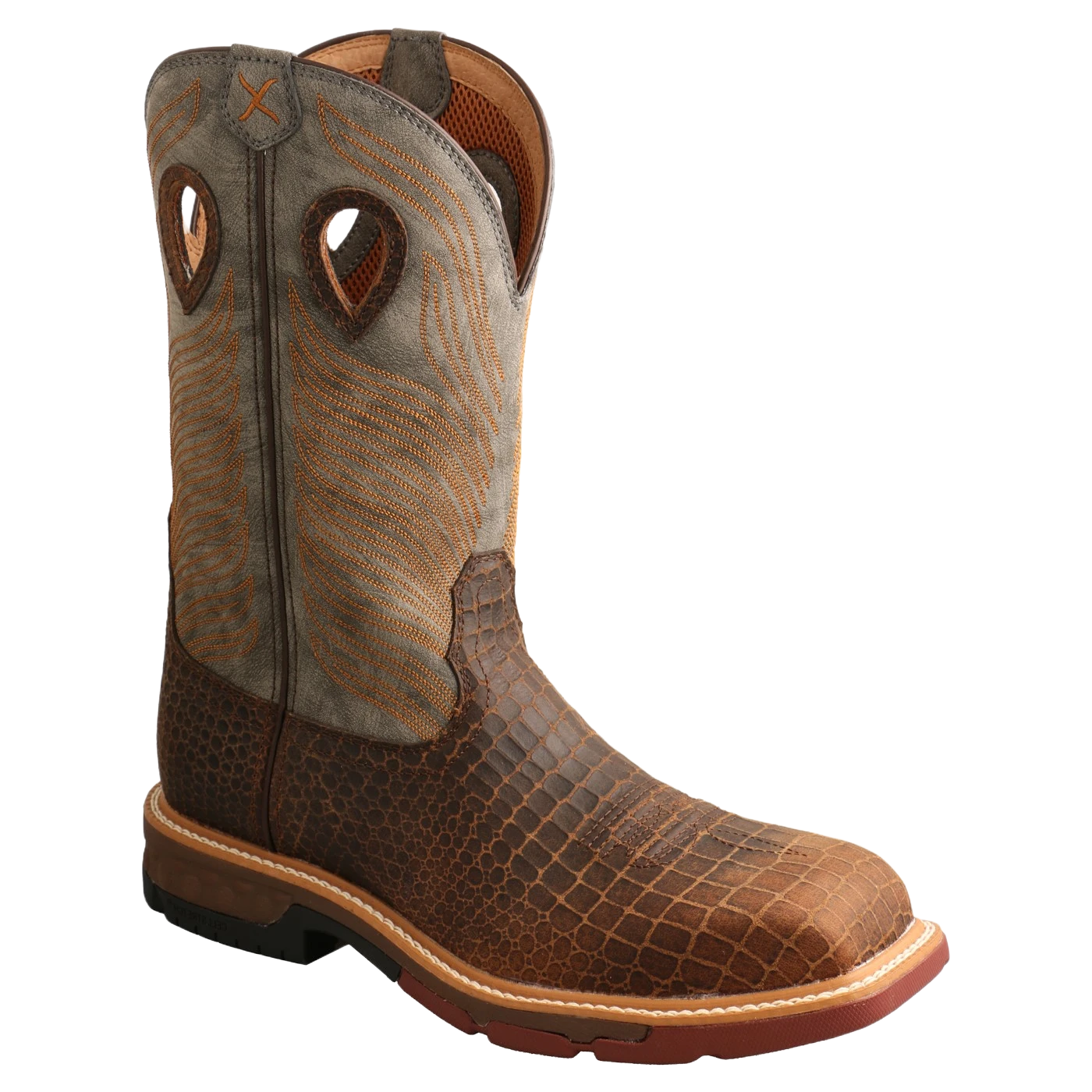 Twisted X Men's Nano Composite Safety Toe Work Boots MXBN005