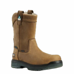 Ariat Men's Turbo Pull On Aged Bark Brown Work Boot 10029138