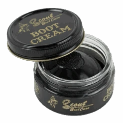Scout Black Leather Boot Cream Polish 1.55oz 0350101