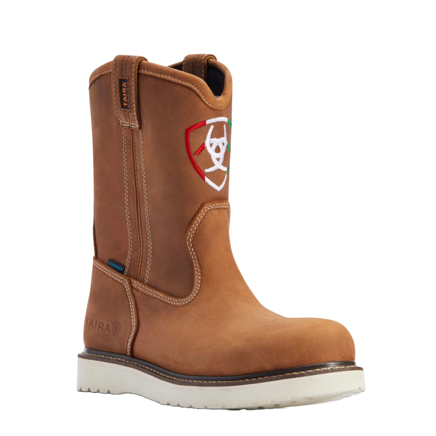 Ariat® Men's Rebar Wedge OrgulloRound Toe Work Boots 10042497