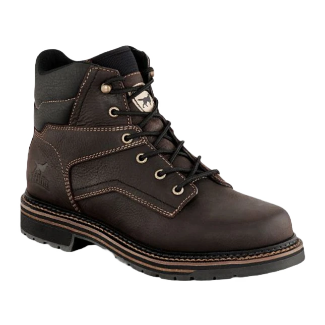 Red Wing Irish Setter Men's 6" Kittson Brown Soft Toe Work Boots 83663