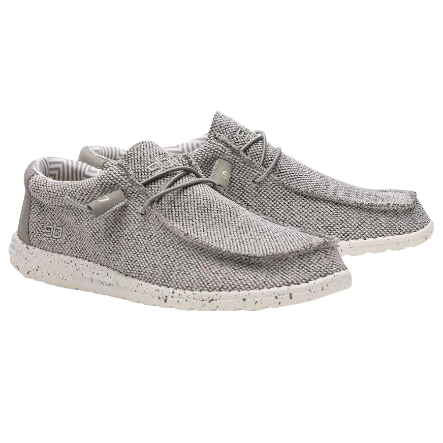 Hey Dude Men's Wally Sox Ash Shoes 110353500