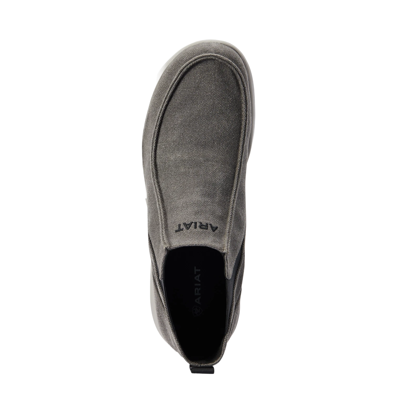 Ariat Men's Hilo Midway Charcoal Grey Slip On Shoes 10042397 - Image 2