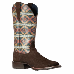 Ariat Men's Pendleton Circuit Dark Coffee Night Dance Boot 10038228