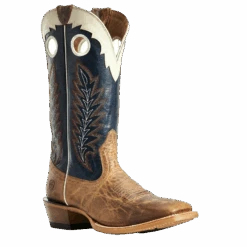 Ariat® Men's Dusted Wheat & Navy Real Deal Boots 10029694