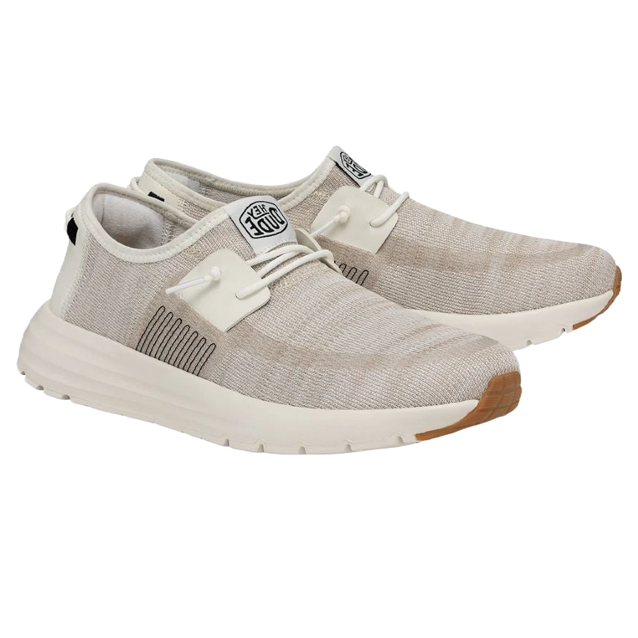 Hey DudeĀ® Men's Sirocco White Slip On Shoes 40140-100